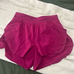 Women's Pink Athletic Shorts